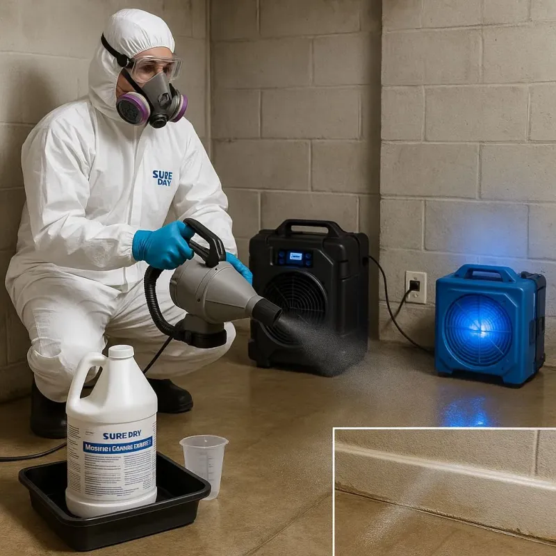 Sanitization and Odor Removal process in Corydon, IN